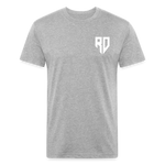 Rad Dad Pocket Logo - Fitted Cotton/Poly T-Shirt - heather gray