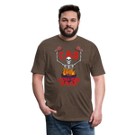 Chief BBQ Officer - Fitted Cotton/Poly T-Shirt - heather espresso