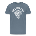 Dark Hour Dad's - Men's Premium T-Shirt - steel blue