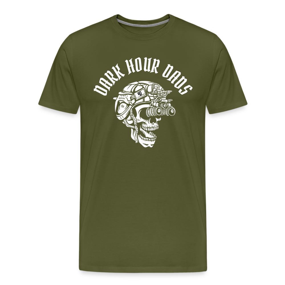 Dark Hour Dad's - Men's Premium T-Shirt - olive green
