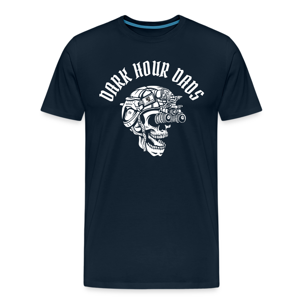 Dark Hour Dad's - Men's Premium T-Shirt - deep navy