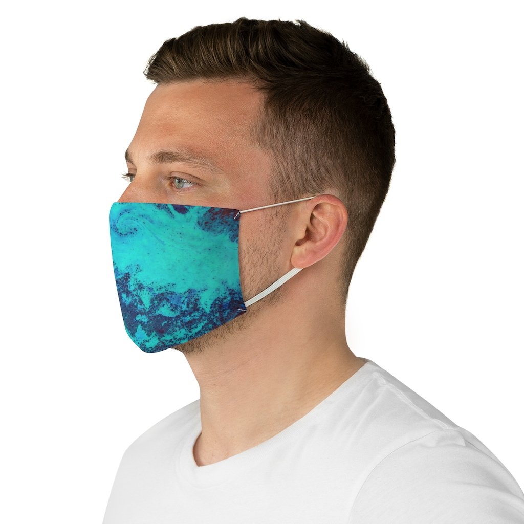 Too Blue - Face Mask - skullygoods