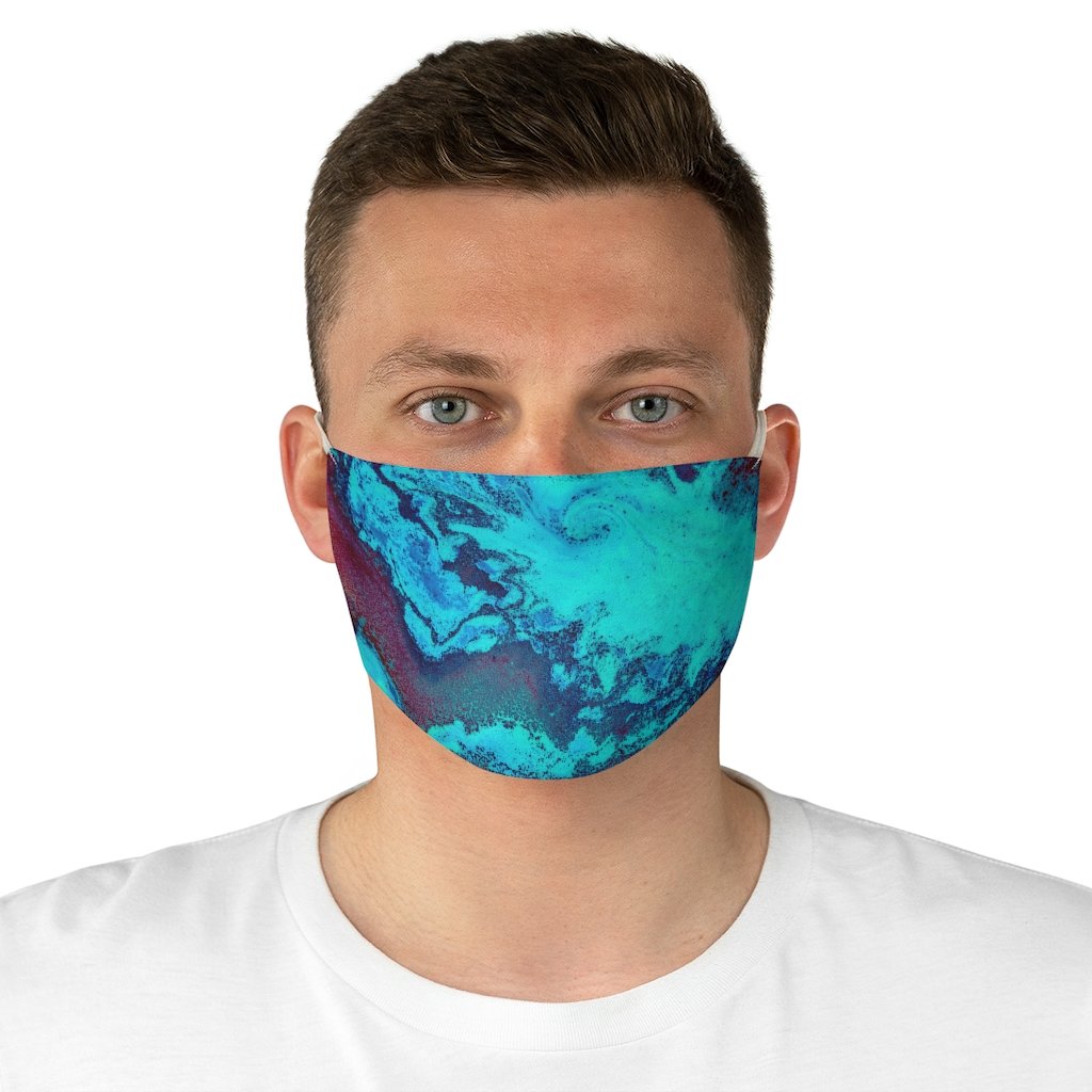Too Blue - Face Mask - skullygoods