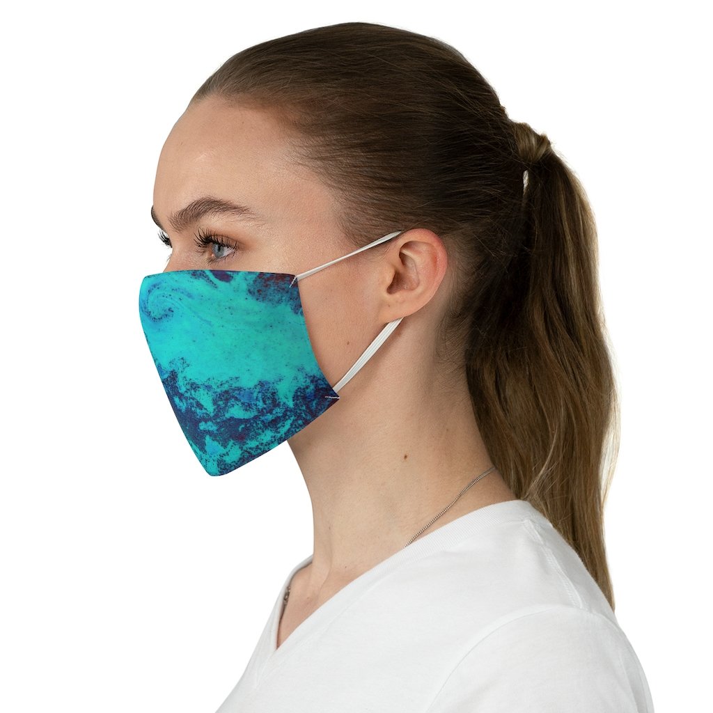 Too Blue - Face Mask - skullygoods
