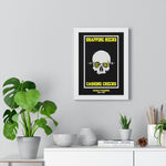 Snapping Necks Cashing Checks - Premium Framed Vertical Poster - skullygoods